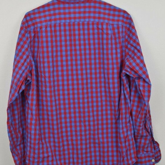 J CREW Medium Plaid Cotton Long Sleeve Shirt - Picture 4 of 4